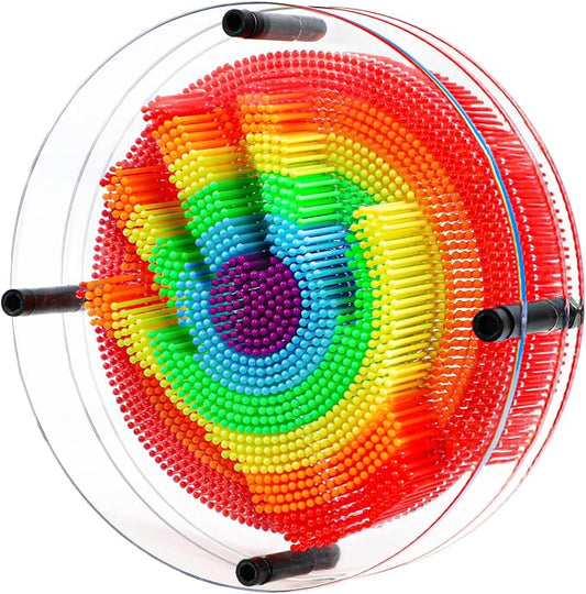 ENJSD 3D Pin Art Sensory Toys for Kids 5-7, Pin Art Board Impression Sensory Toys for Kids with Autism, Autism Gifts for Autistic Children Age 3, 4, 5, 6, 7, 8, 9, 10+ Years Old Boys Girls