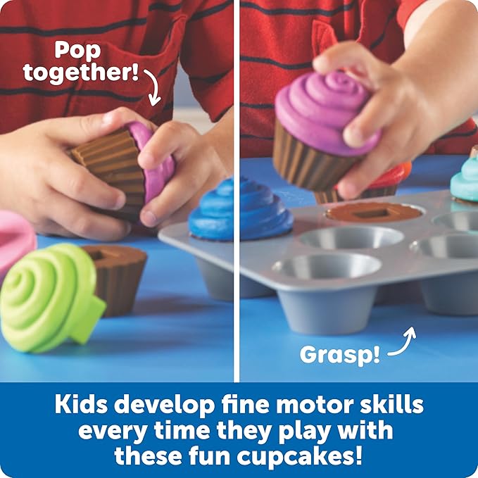 Learning Resources Smart Snacks Shape Sorting Cupcakes