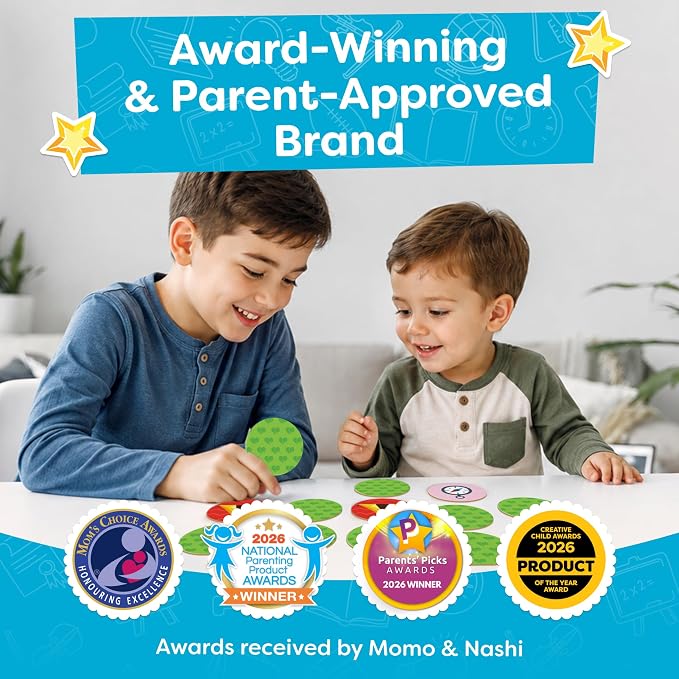 Memory Games for Kids Ages 4-8 - Camping Games for Kids, Camping Toys, Summer Camp Activities, Kids Summer Activities - Memory Matching Games for Toddlers 3-5, Preschool Outdoor Board Game Activities