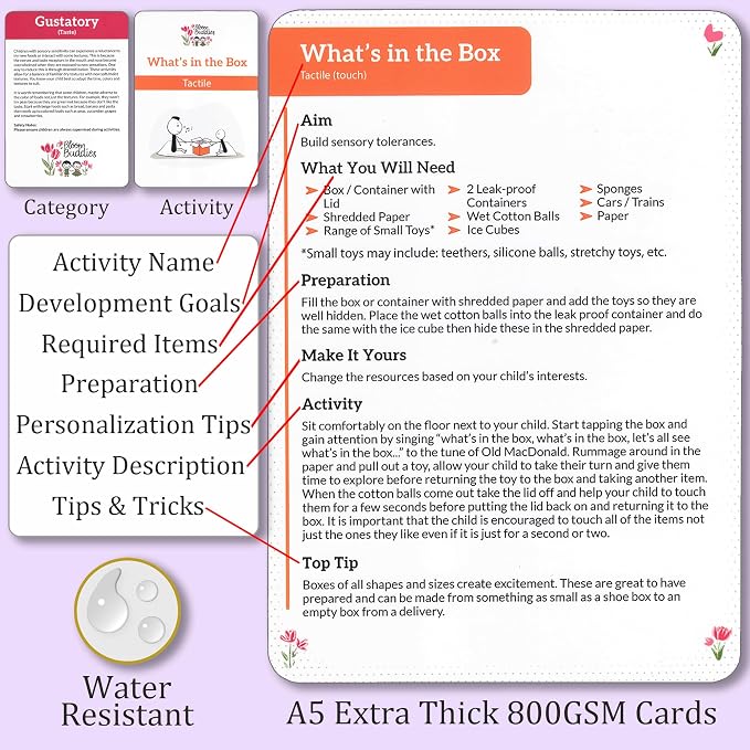 70 Fun Sensory Games & Activities for Parents of Children with Autism ADHD. Sensory Play Ideas for Caregivers of Kids on the Spectrum. A Sensory Intervention Gift for Send Teachers