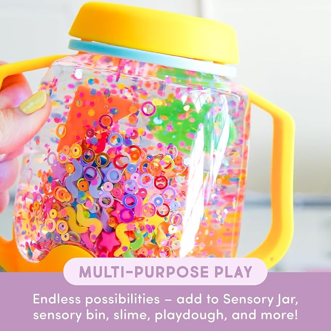 Glo Pals Fun Fillers, Sensory & Mini Toys for Kids, Explore & Learn, 3 Pack | Reusable Sensory Fillers For Slime, Jars, Bins and Dough, Sparks Imagination for Toddler and Kids