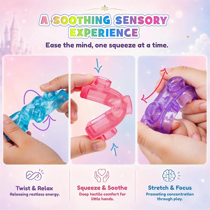 JOY SPOT! 54 PCS Soft Building Blocks for Toddlers, Sensory Squishy Blocks | Preschool Educational Creative Play, Montessori Squeezable, Stretchable Early Learning Construction Playset, Puzzle Blocks