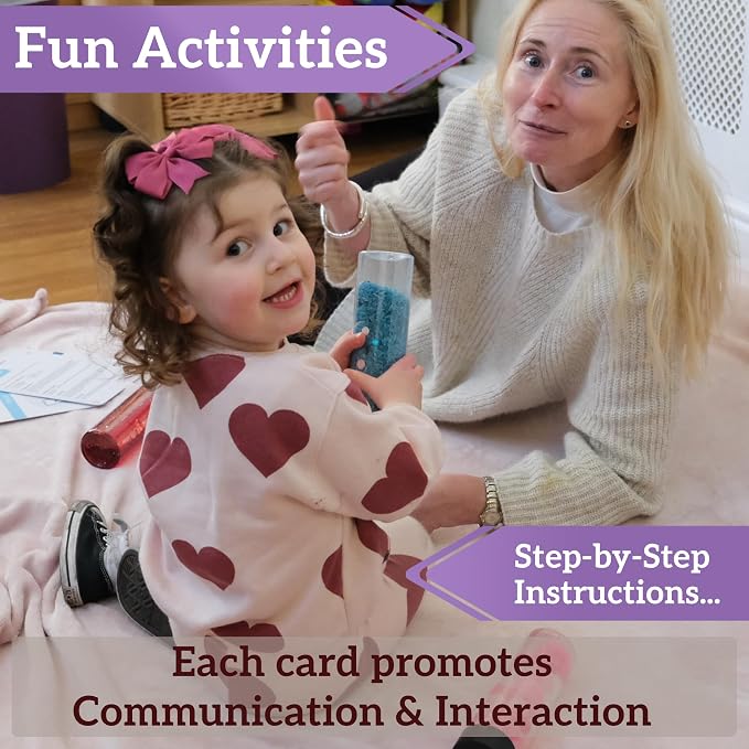 70 Fun Sensory Games & Activities for Parents of Children with Autism ADHD. Sensory Play Ideas for Caregivers of Kids on the Spectrum. A Sensory Intervention Gift for Send Teachers