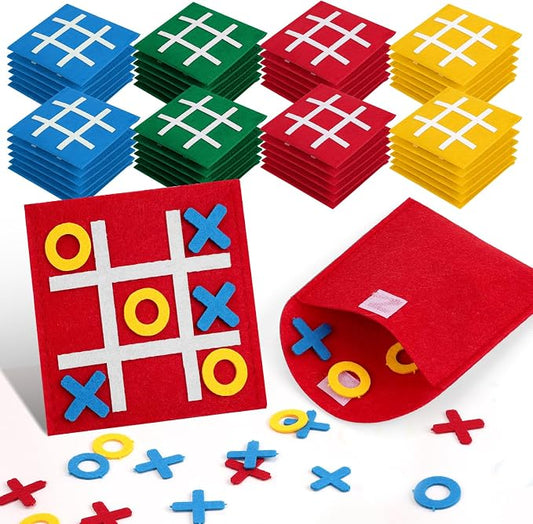 12 Pcs Tic Tac Toe Strategy Board Games for Kids Family, Mother's Day Party Favors Goodie Bag Stuffers for Kids, Classroom Prizes Elementary and Mini Games for Travel