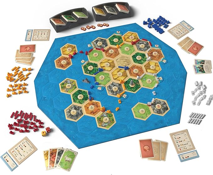 CATAN Seafarers Board Game Expansion (6th Edition) Strategy Game for Kids and Adults, Ages 12+, 3-4 Players, 60 Minute Playtime, Made by Catan Studio | Strategy Game for Kids and Adults, Ages 12+, 3-4 Players, 60 Minute Playtime