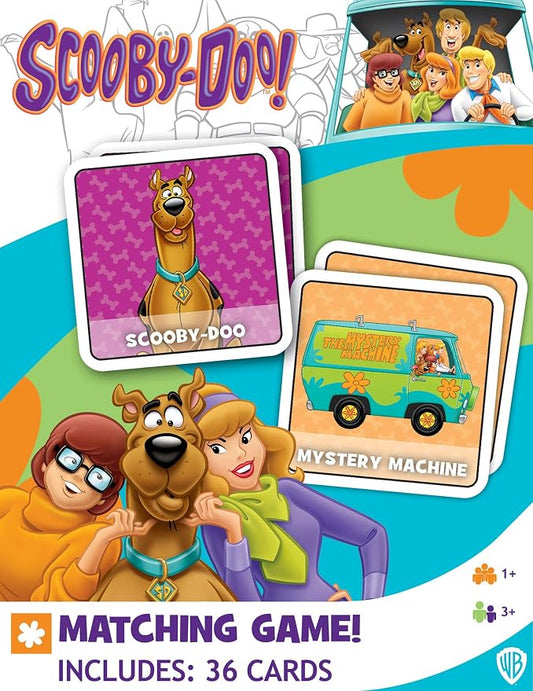 Masterpieces Officially Licensed Scooby-Doo! Picture Matching Card Game for Kids and Families