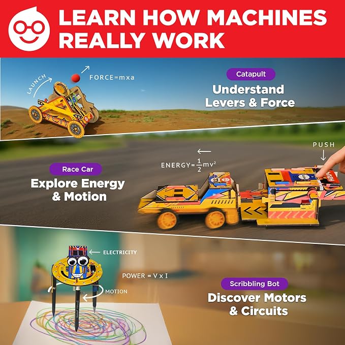Doctor Jupiter Ultimate Engineering Kit for Kids Ages 8-13, Birthday Gifts | Gift Ideas for Boys & Girls Ages 7,8,9,10,11,12, STEM Toy for Ages 8-13, Science Kits for Kids