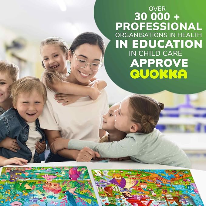 60 Piece Puzzles for Kids Ages 4-6 - 4 Jigsaw Toddler Puzzles Ages 3-5 | Fairy Tale Jigsaw Puzzles for Kids - FSC Certified - Educational Learning Toys - Gift for 5 Year Olds