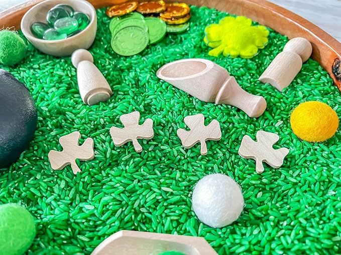 Kids Sensory Bins Montessori Sensory bin, Sensory Toys, Sensory Bins, Sensory Bin for Preschoolers (St. Patrick Day Cauldron)