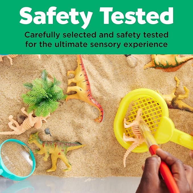 Creativity for Kids Sensory Bin: Dinosaur Dig - Toddler Sensory Toys, Sensory Bin Filler and Toddler Activities for Boys and Girls, Dinosaur Toys for Kids Ages 3-5+