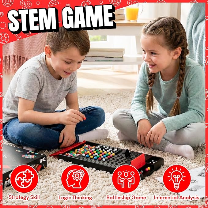 Hi-Q Code Breaker Board Game - Code Breakers Toy - STEM Toys - Color Brain Game - Kids Development - Toys for Boys & Girls, Suitable for 8+ Ages and up - Family Games