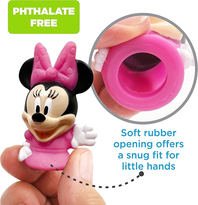 Disney Mickey Mouse & Friends Finger Puppets - Party Favors, Educational, Bath Toys (Pack of 12)