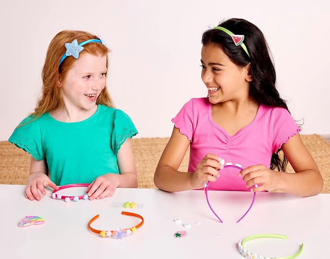 Creativity for Kids Chic Boutique: DIY Headbands Craft Kit - Create 5 Unique Designs for Girls | Summer Activities for Kids (Ages 6+)