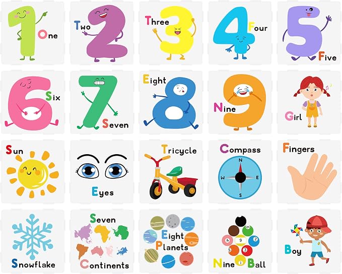 PicassoTiles Magnetic Building Blocks with Tiles and Click-in Educational Graphic Arts Magnet Construction Toy Set STEM Learning Playset Child Brain Development Stacking Playboard