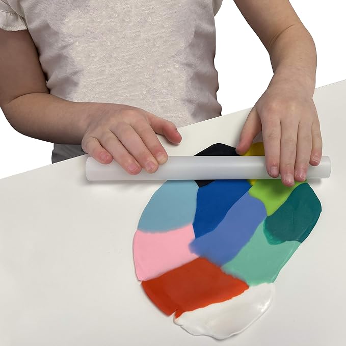 Hapinest Make Your Own Clay Handprint Bowl Kit for Kids, Art and Crafts for Boys & Girls, Kids DIY Craft Kit, Clay Bowl Handprint Kit for Kids, Handprint Kit Clay Craft Kit Ages 6 7 8-12 & Up