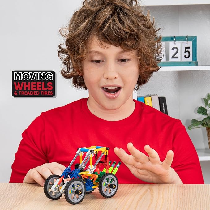 K'NEX - Adventure Wheels Building Set - 480 Pieces‚ STEM Building, Creative Construction Set‚ Ages 7+ - Amazon Exclusive