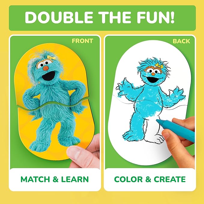 MasterPieces Kids Games - Sesame Street Heads & Toes Matching Game - Fun and Educational - Laugh and Learn | Fun and Educational, Laugh and Learn