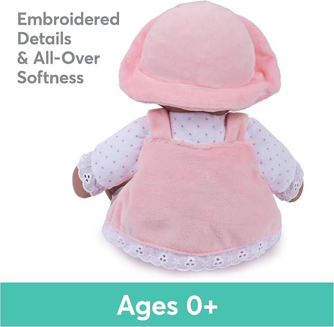 GUND My First Dolly 13-Inch Plush Doll Toddler Toy for Ages 0+ | Baby’s First Friend; Newborn Safe Toy Encourages Tactile Sensory Learning and Self-Soothing During Early Pretend Play