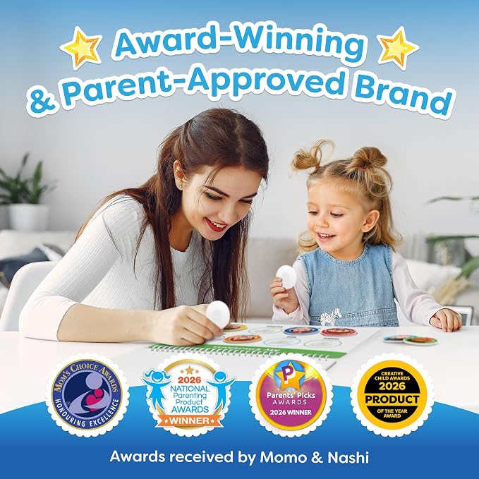 Montessori Busy Book for Toddlers 3-5 - Preassembled Preschool Workbook, Toddler Busy Book - Montessori Toys for 3 Year Old, Preschool Learning Toys Activities - 3 Year Old Girl Gifts, Boy Gifts