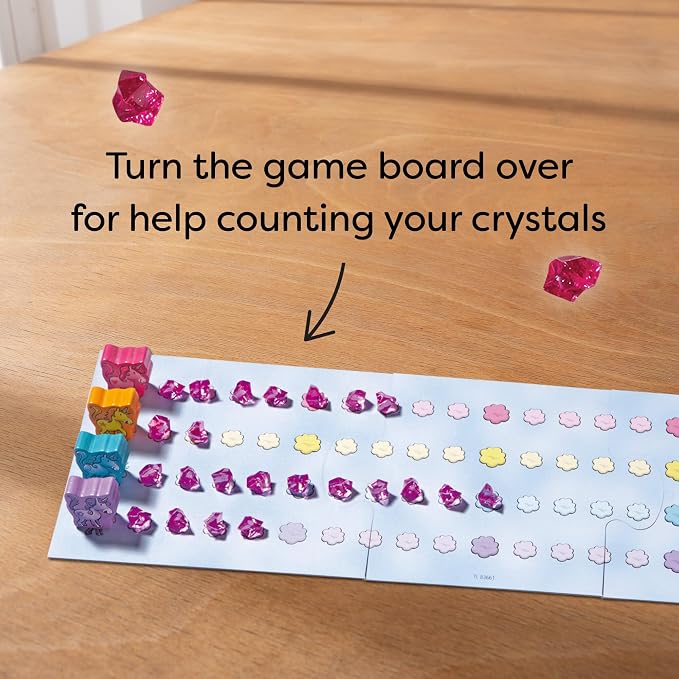 HABA Unicorn Glitterluck Cloud Crystals - A Sparkling Dice Games Competition, Children's Games & Unicorn Gifts for Ages 3+, Made in Germany