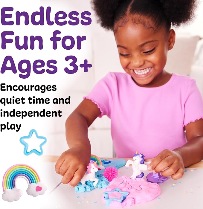 Creativity for Kids Sensory Pack: Unicorn | Screen Free Summer Activities | Sensory Toys for Toddlers | Unicorn Gifts for Girls, Toddler Activities Easy on the Go (Ages 3+)