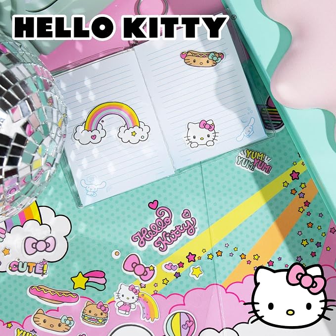 Horizon Group USA Puffy Sticker Playset for Kids, Hello Kitty