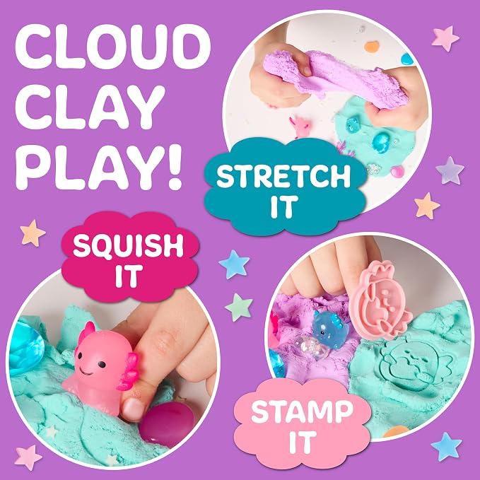 Creativity for Kids Sensory Pack: Axolotl - Sensory Toys for Toddlers, Easter Basket Stuffers, Toddler Activities & Travel Toys, Sensory Bin Fillers, and Axolotl Gifts (Ages 3+)