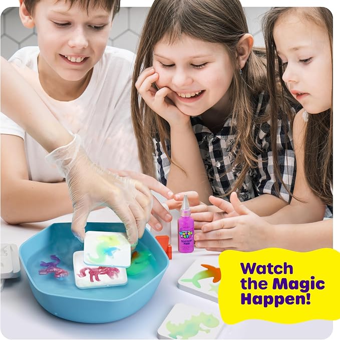 Magic Gel Water Pets Kit for Kids - Squishy Maker Set - (Jumbo Pack) | Craft for Kids - Gifts for Boys & Girls - Make Your Own Squishies Toys Crafts - Aqua Fairy Magic Elf Toy Kit - Birthday Gifts