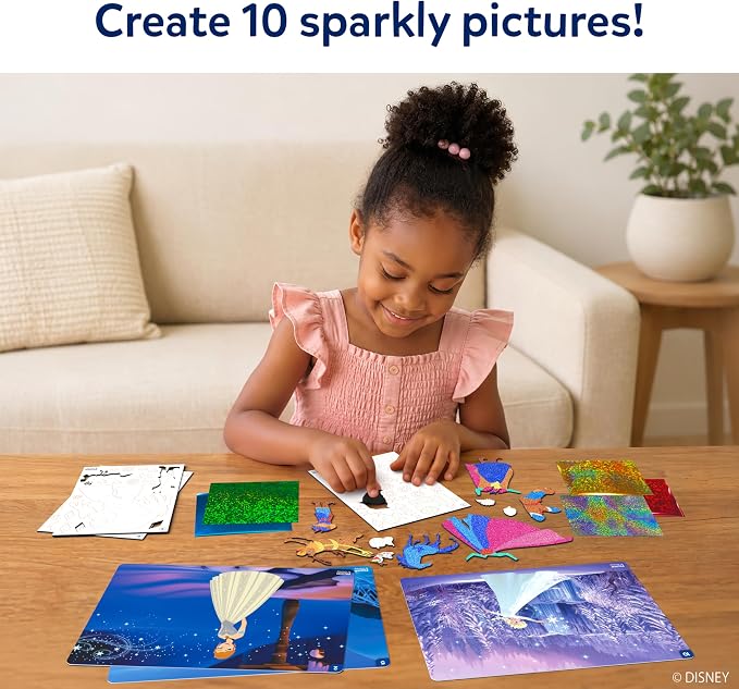 Skillmatics Foil Fun Disney Frozen, Foil Art & Craft Kit, Gift for Kids | Travel Toy, Mess-Free, 200+ Stickers, DIY Decor, For Fans of Elsa, Anna & Olaf, Girls & Boys Ages 4, 5, 6, 7, 8, 9