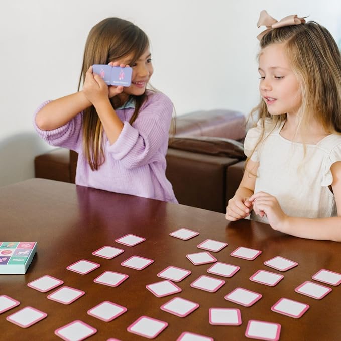 Wildkin Memory Matching Game – 18 Educational Pairs for Toddlers & Preschool - Enchanted