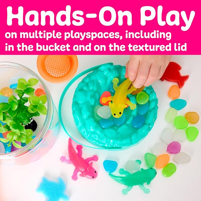 Creativity for Kids Sensory Adventure Axolotls Kit | Dig, Squish & Explore | Screen-Free Outdoor Activity for Kids & Summer Activities for Kids (Ages 4+)