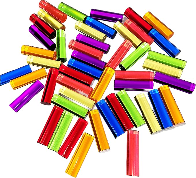 Rainbow Peg Board | Montessori Shape and Color for Kids | Wooden and Acrylic Manipulatives Materials