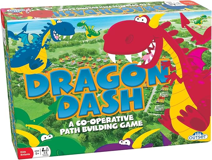 Dragon Dash Cooperative Board Game - No Reading Required - Encourages Teamwork and Critical Thinking for 2 to 6 Players Ages 5 and up by Outset