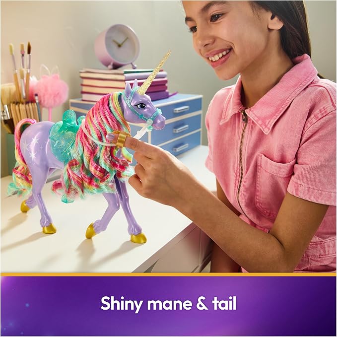 Unicorn Academy 11-inch Wildstar Figure, Dolls & Unicorn Toys, Ages 4+ | Power of Friendship, Poseable Head, Brushable Mane & Tail, Recreate Show Moments, Storytelling Play, Birthday Gifts for Girls