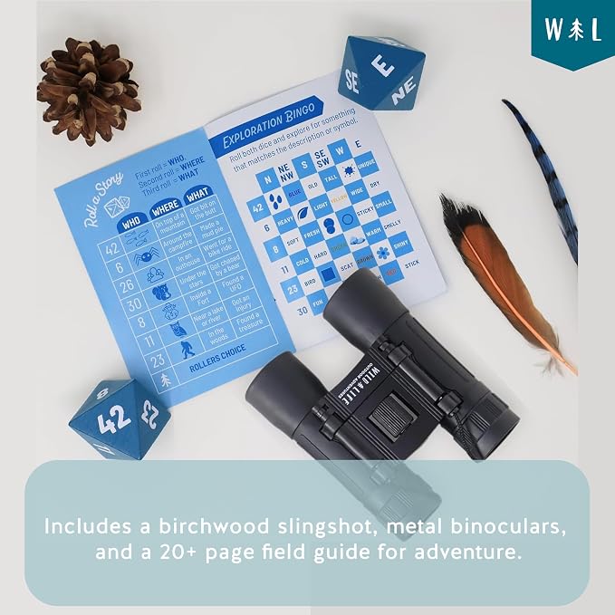 Bold Explorer Kids Adventure Kit, Quality Gear | Fun activities that spark creativity and curiosity, a nature-themed gift for young curious adventurers exploring every day
