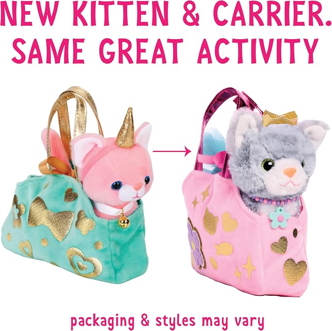 Creativity for Kids Cuddly Kitten Kit, Adopt & Accessorize Your Pet