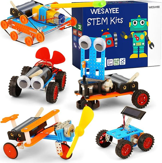 STEM Kits for Kids Science Experiment, Toy Crafts for Boys Birthday Gifts | Science Kits for Kids, STEM Toys, Robot Building Kits for Kids Engineering Projects, Electronic Robotics Activities
