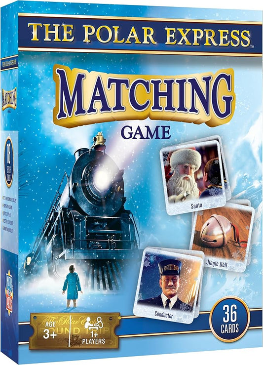 MasterPieces Kids Games - The Polar Express Matching Game - Game for Kids and Family - Laugh and Learn