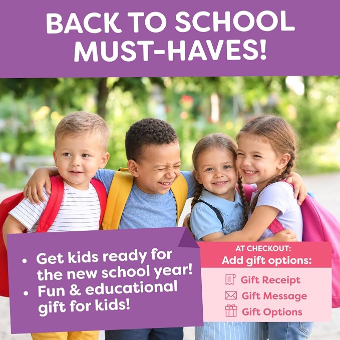 3 Year Old Girl Gifts - Montessori Busy Book For Toddlers 3-5, 4 Year Old Girl Birthday Gifts, Princess Dress Up Unicorn Toys for Girls - Preschool Learning Activities, Toddler Travel Toys for Girls