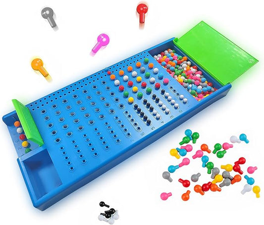 KIDAMI Code Breaker, Classic Codebreaking Travel Board Game, Blue | 2 Player Battle, Brain Puzzle Set, Lightweight Carrying, Portable Storage Box, Kids Toddlers Adults Gift for Family Learning