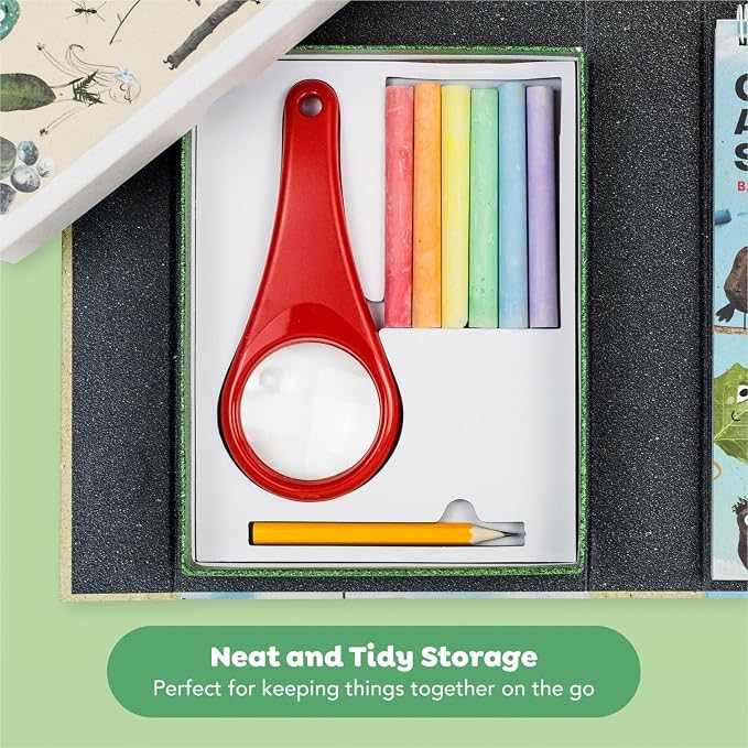 Tiger Tribe: Outdoor Adventure Set for Kids, Engaging Nature Exploration Activity Kit with Chalk, Magnifying Glass & More for Ages 5+