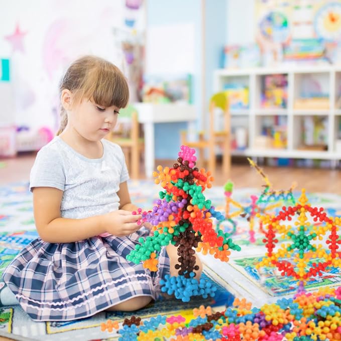 TOMYOU 200 Pieces Building Blocks Kids STEM Toys Educational Discs Sets Interlocking Solid Plastic for Preschool Boys and Girls Aged 3+, Safe Material Creativity | Sensory, Interlocking Solid Plastic for Preschool Boys and Girls Aged 3+, Safe Material ...
