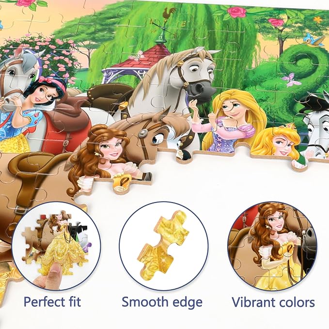 Puzzles for Kids Ages 4-6,100 Piece Puzzles for Kids Ages 6-8 in Metal Box | Educational Learning Jigsaw Puzzles Puzzle Games for Boys and Girls