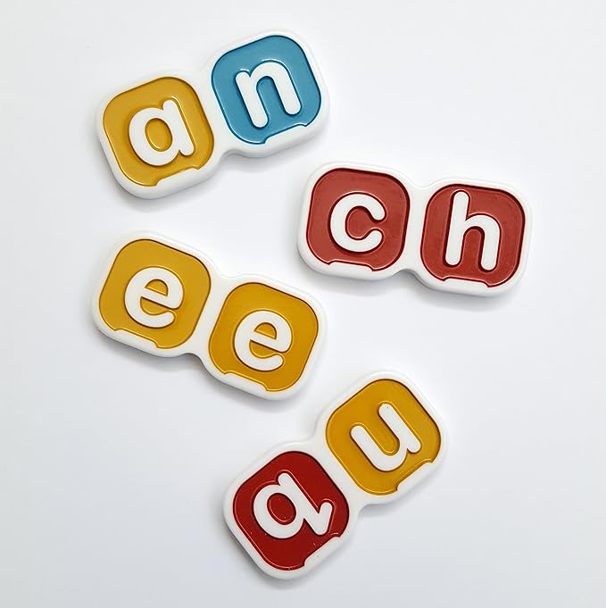 Bananagrams My First, Lowercase Letter Word Game for Ages 4+ | Combo-letter tiles build early spelling & phonics skills; word game for pre-readers and kids ages 4+