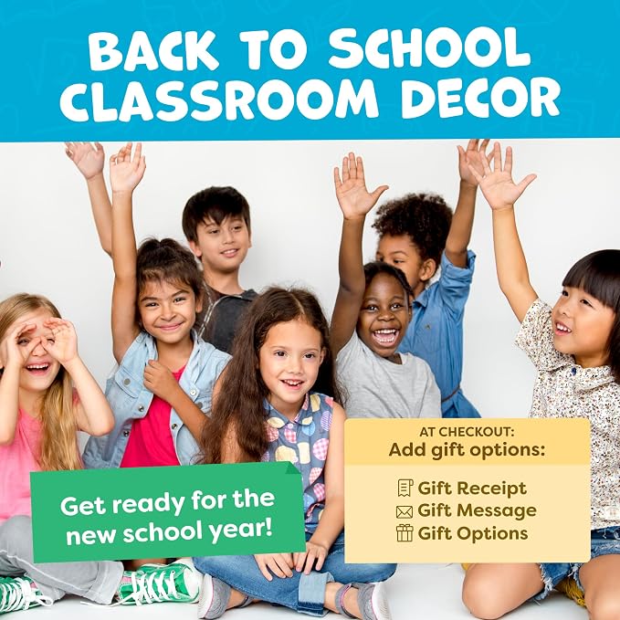 Educational Learning Posters for Toddlers 1-3 - 20pc Classroom Toddler Learning Posters - 16” x 11” Classroom Decor, Back to School Teacher Supplies - Kindergarten Preschool Classroom Must Haves