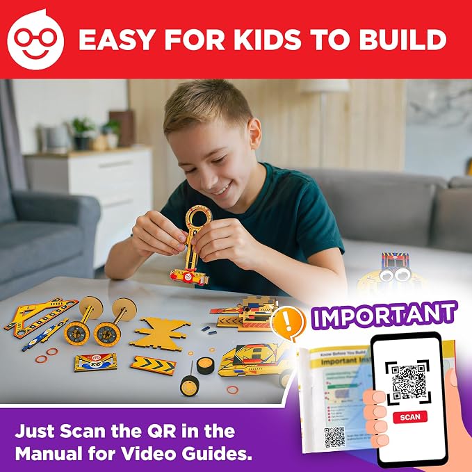 Doctor Jupiter Ultimate Engineering Kit for Kids Ages 8-13, Birthday Gifts | Gift Ideas for Boys & Girls Ages 7,8,9,10,11,12, STEM Toy for Ages 8-13, Science Kits for Kids