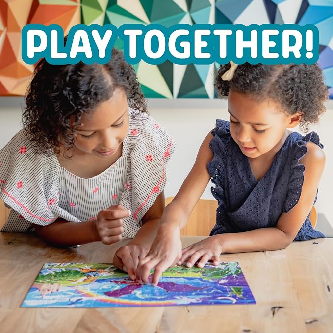 Chuckle & Roar - 4 Pack 100, 100, 150, 200 Piece Puzzles for Kids 6+ | Multipack, Grow with You Play, Large Pieces, Develop Fine Motor Skills, Giftable