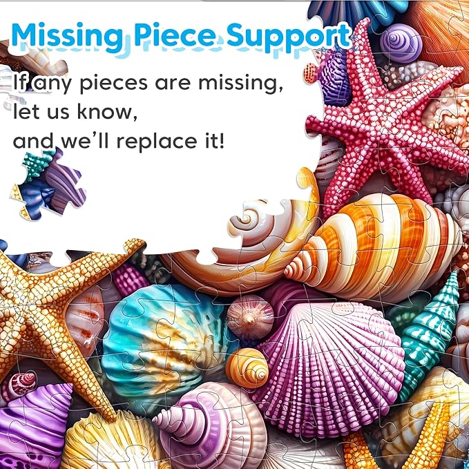 4 Packs 100 Piece Puzzle - Shells Sailboat Cats Dogs Jigsaw Puzzles, 100 Piece Puzzles for Adults Seniors Kids Puzzles for Kids Ages 4-6 6-8 8-10 Educational Puzzle Toys 15"x11"