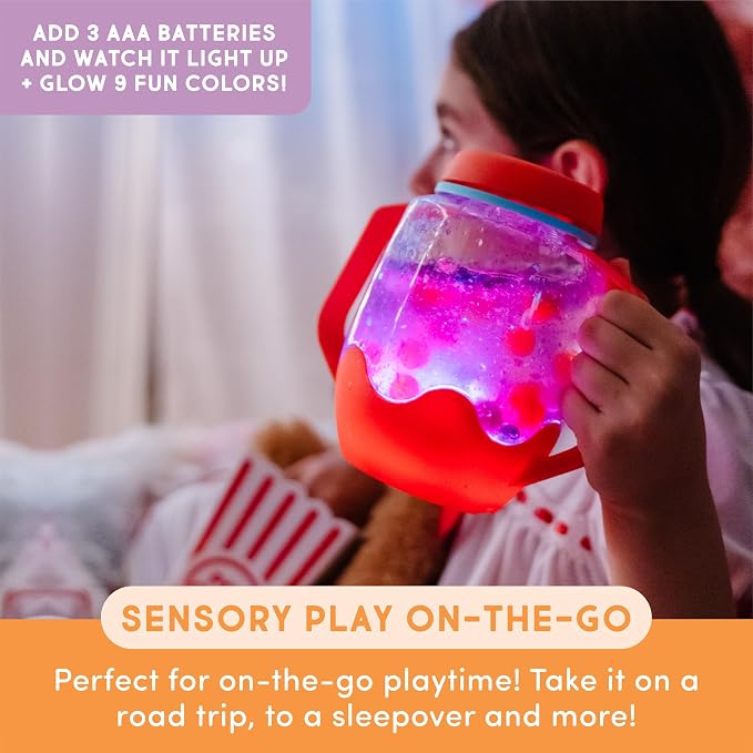 Glo Pals Play Pack Bundle, Jar, Light Up Cubes & Fillers, Glows Green | Pippa Character Water-Activated Bath Toy Cubes Glow Green, Light-Up Sensory Jar, Barnyard Themed Fun Fillers