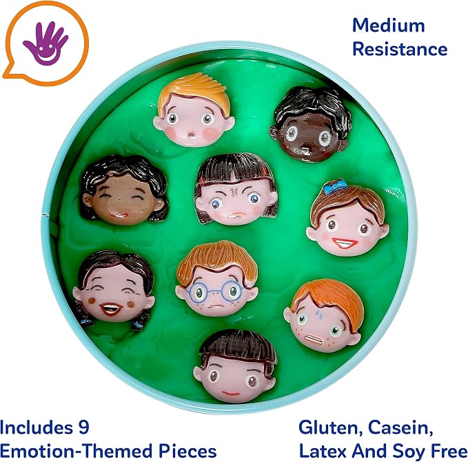 Fun & Function The Original Discovery Putty - Therapy for Kids w/Hidden Emotions Pieces - Sensory Play - Special Needs Regulation Set